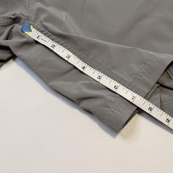 Free Fly Shorts Mens Large Gray Bamboo Lined Athletic Running Quick Dry Stretch - Picture 8 of 11